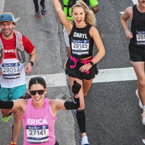 50 for 50 Marathon runners celebrate