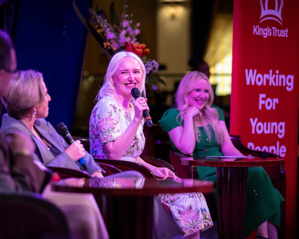 The King's Trust Working for Young Women Lunch on board Queen Mary 2 in New York.