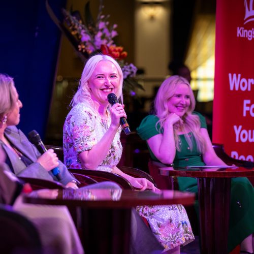 The King's Trust Working for Young Women Lunch on board Queen Mary 2 in New York.