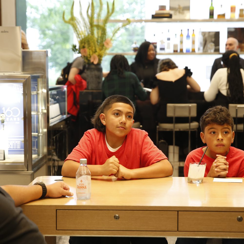 King's Trust USA kids at a workshop