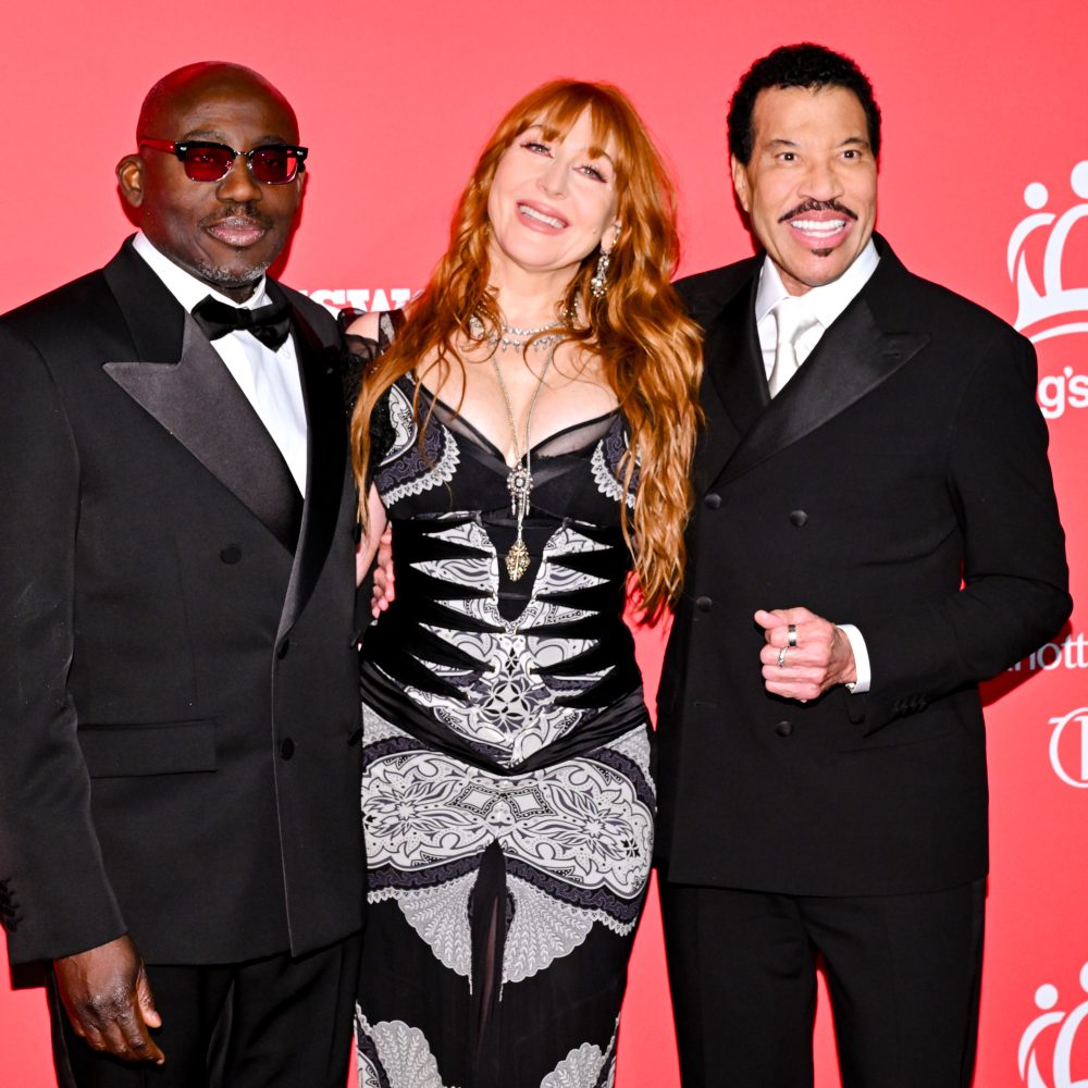 Edward Enninful, Charlotte Tilbury, Lionel Richie at The King’s Trust Global Gala